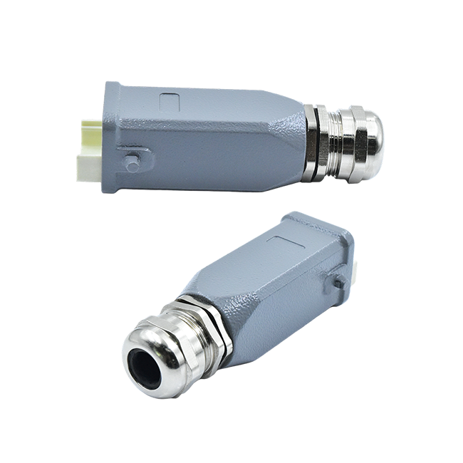 H3A RJ45 Hybrid 4+4Pins Plug