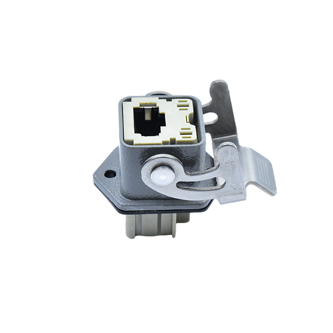 H3A RJ45 Hybrid 4+4Pins Socket