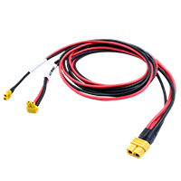 Power and joint wiring harness for the left arm of an embodied AI robot
