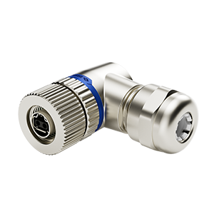 M12 SPE 2Pins Female 90° Assembly Connector