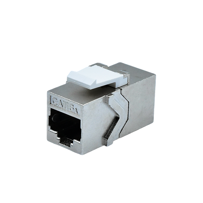 C6A Shielded Metal Straight-Through Module