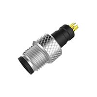 M5 3Pins Male Plugs For Molding