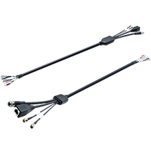 M12 A 12P/F + RJ45/F TO HOUSING CABLE