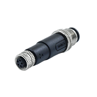 M12 A-Coding 5Pins Male To M8 B-Coding 5Pins Female Adapter    