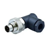 M9 8Pins Male Right Angle Assembly Connector