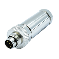 M9 8Pins Male Assembly Connector
