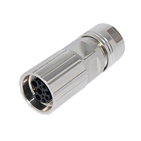M17 7Pins Male Straight Assembly Connector