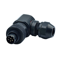 M9 7Pins Male Right Angle Assembly Connector