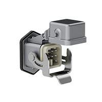 3A Open-Bottom Single-Tab Male Socket