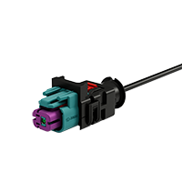 MINI FAKRA FEMALE(T-MF) FOR RG174, RTK031CONNECTOR(Single) + Backshells, Waterproof