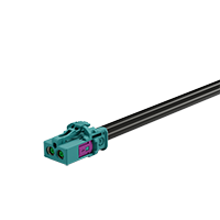MINI FAKRA FEMALE(T-MF) FOR RG174, RTK031 CONNECTOR (Double)