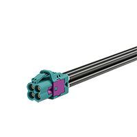 MINI FAKRA FEMALE(R-MF) FOR RG174, RTK031 CONNECTOR(Quad) 