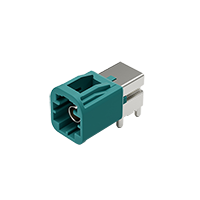 MINI FAKRA(R-MF) Right Angle Plug PCB Connector