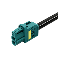 MINI FAKRA FEMALE(R-MF) FOR RG174 , RTK031 CONNECTOR (Vertical)