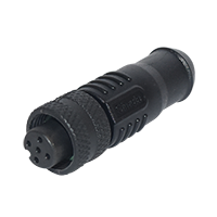 M12 5Pin A-Coding ( Micro ) Female Termination Resistor Plastic Screw