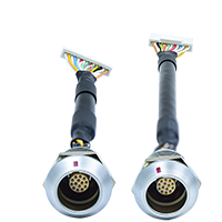 Push Pull Self Lock Connector 14Pin Female To Housing Cable