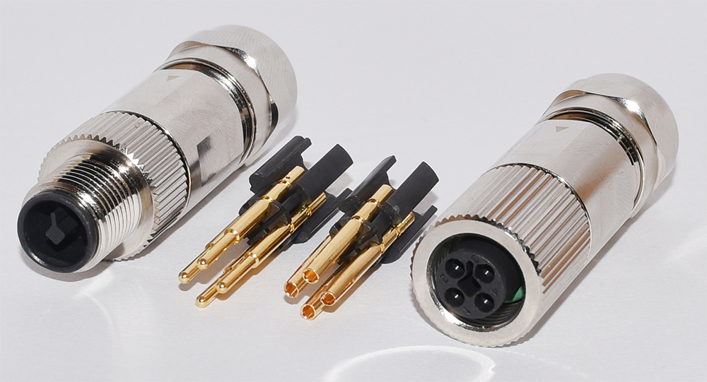 What is the purpose of connector metal plating