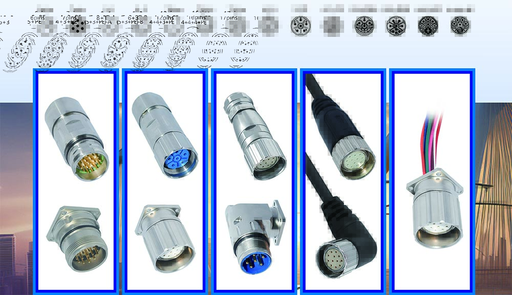How does an M23 connector connect to industrial servo motors How does an M23 connector connect to industrial servo motors